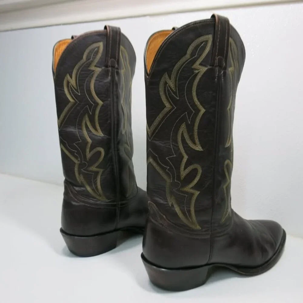 Nocona Boots Kicker Western Leather Cowboy Footwear Men's Shoes 11 D